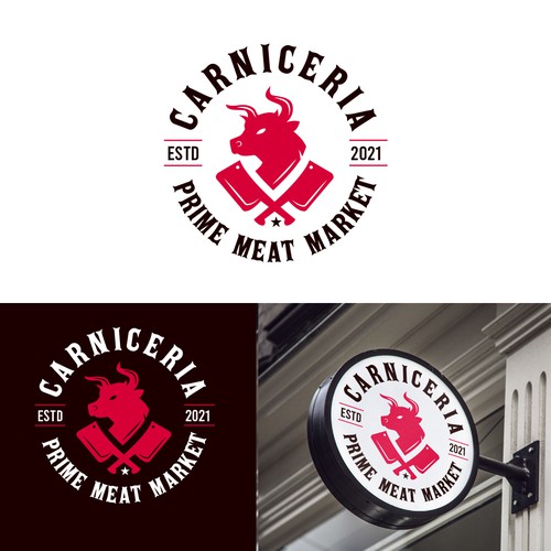 Meat Market Logo ASAP Design by alediba