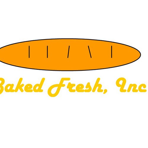 logo for Baked Fresh, Inc. Design by milomir