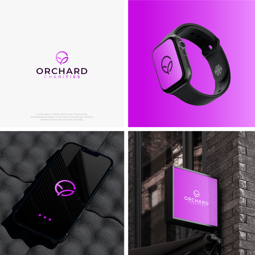 Local charity logo representing doing good Design by Amalia✔