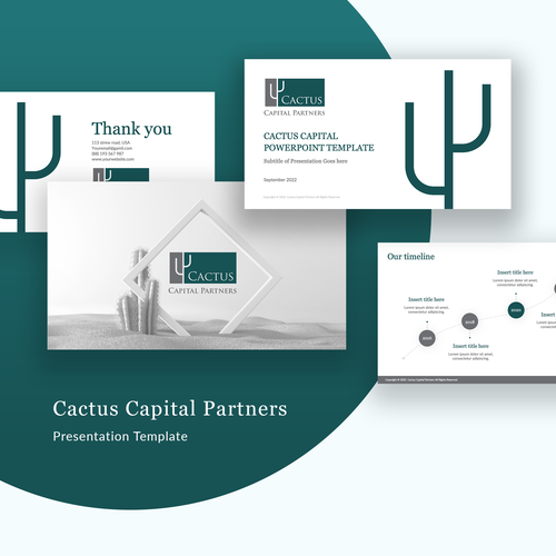 Investment Professional Looking for a PPT Template for Recenlty Launched Investment Firm Design by Graph Zoon