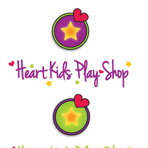 Help * Heart Kids Play Shop * with a new logo Design by AliyahDesigns