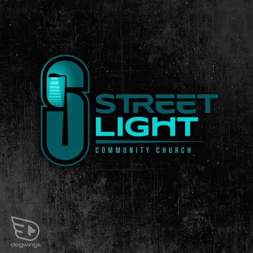 Young, Hip, Urban - Streetlight Community Church Logo Design by Dogwingsllc