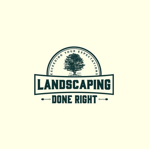 Searching for Clean, Indelible Logo for Landscaping Company Design by Arwen14