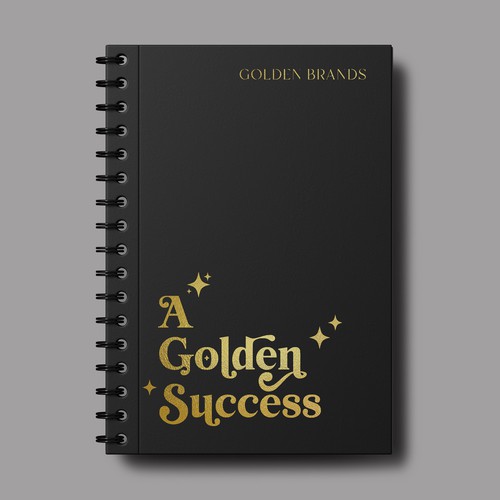 Design di Inspirational Notebook Design for Networking Events for Business Owners di SunKissed
