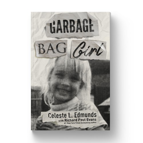 Garbage Bag Girl Design by aksaramantra