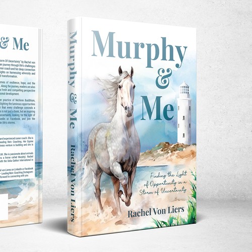 Creative and beautiful cover for a book in beautiful nature for horse lovers Design by The Odd Seed