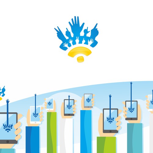 Create a captivating logo for a new european platform for mobile digital youth participation Design by InkSay Design