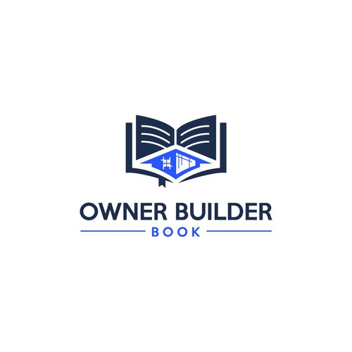 The New Owner Builder Book Logo Design by Creator Hub