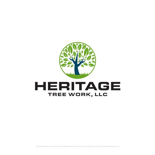 Design a money-attracting logo and business card for a tree service company. Design by Dezineexpert⭐