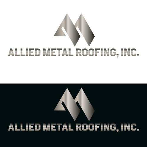 Allied Metal  Roofing logo Design by switsmylie@18