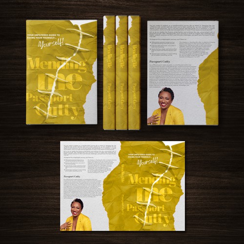 Design Powerful Book Cover for a No-Nosense Self-Help Book! di Aaniyah.ahmed