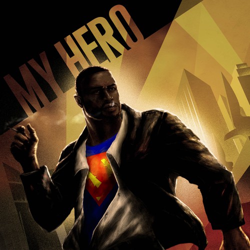 Create a Superhero graphic novel cover for a dramatic novel Design réalisé par B-Ro