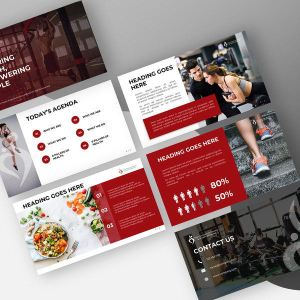 Design by Mel H titled "Powerpoint Presentation "