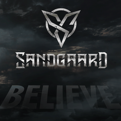 SANDGAARD - Album Cover for Spotify / Apple Music Design by Crimson Lemons