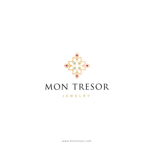 Unique Jewellery brand logo design Design by One Frame