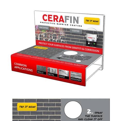 Create Eye-Catching Graphics For A Retail Counter Display! Design by trogled