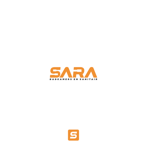 Logo moet SARA zijn ipv saar, letters moeten beeldmerk worden, ‘Badkamers & Sanitair’ eronder!! Design by [_MAZAYA_]