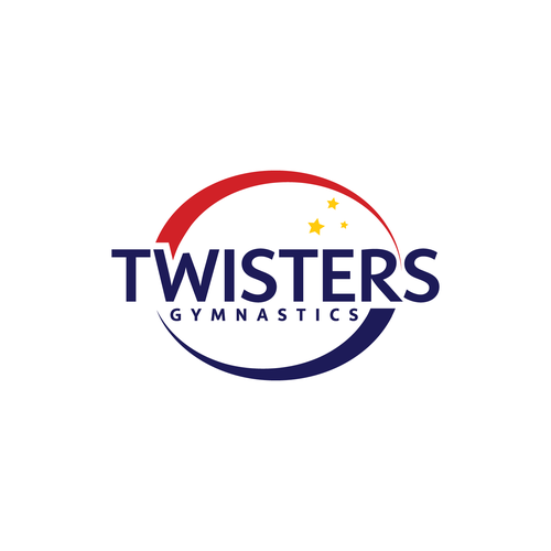 Twister Gymnastics Logo Rebrand - Modern, Exciting, Clean Logo Update for Kids Gymnastics Facility Design by Vinzsign™