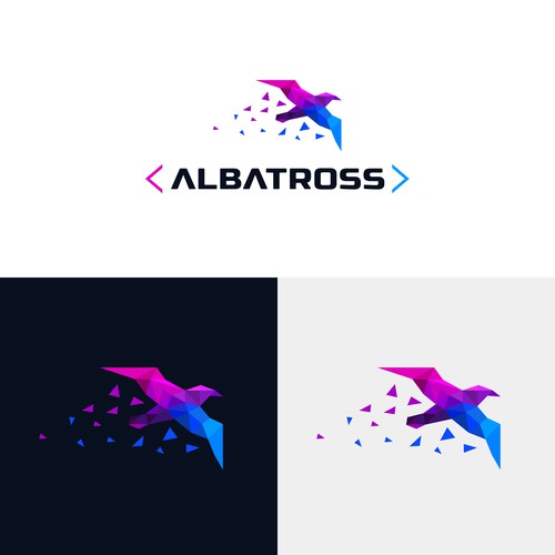 Create a logo for Albatross, a database migration tool. Design réalisé par eshtiyak™