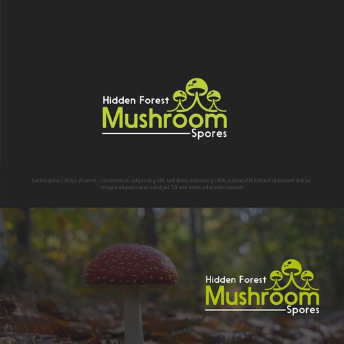 Magic Mushroom Business Logo! Design by Consort Solutions