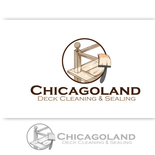 New logo wanted for Chicagoland Deck Cleaning & Sealing Design by Glanyl17™