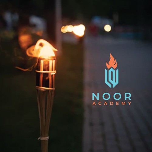 Noor Academy Logo Design by Manishah