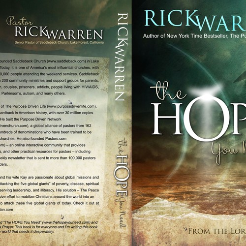 Design Rick Warren's New Book Cover Design by Sherman Jackson