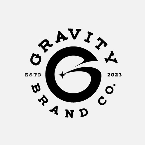 Logo for Gravity Brand Co. Design by Shishko™