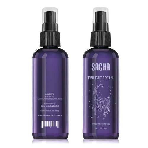 Sacha Body Mist Design by ve_sta