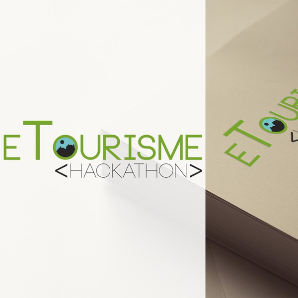 Design by Commie titled "Hackathon eTourisme"