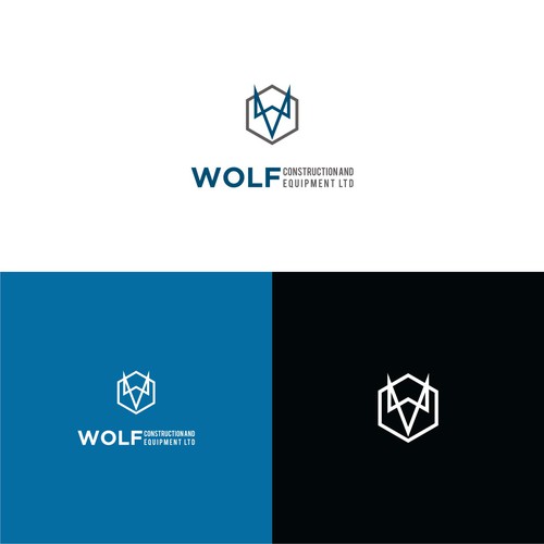 Wolf Construction and Equipment Design by b2creative