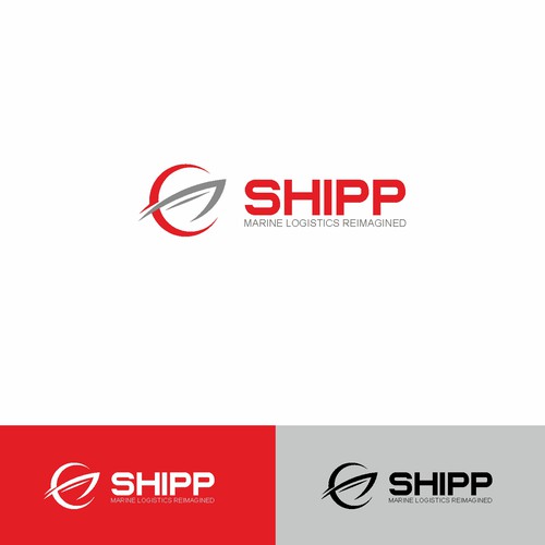 Design a logo that reflects the sophistication and scale of a tech company in shipping Design by oedin_sarunai