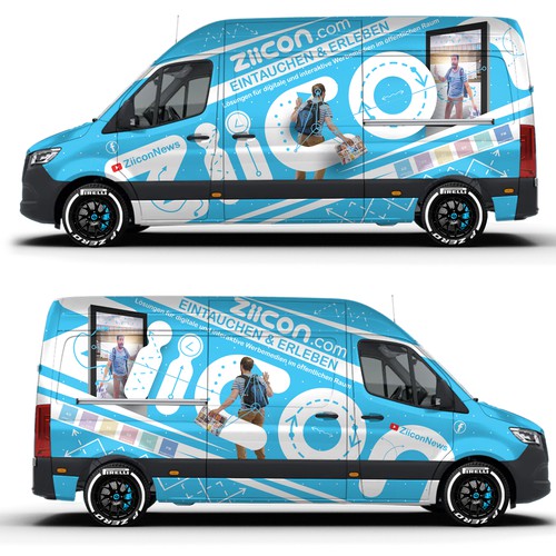 Car, truck or van wrap contest entry by AdrianC_Designer✅