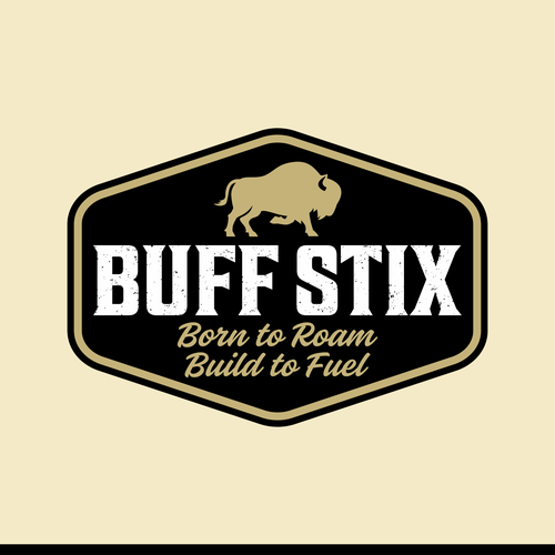Buff Stix...Lean, Delicious, Buffalo Strong. Design by Brazuca Studio