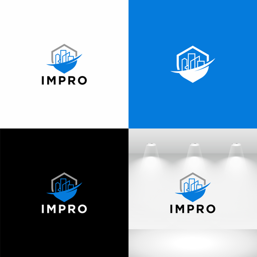 Das Logo soll schlicht sein und IMPRO mit großen Buchstaben geschrieben sein. Design by Callister