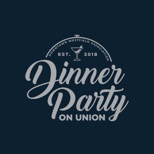 Dinner Party on Union Logo Design by designbypawu