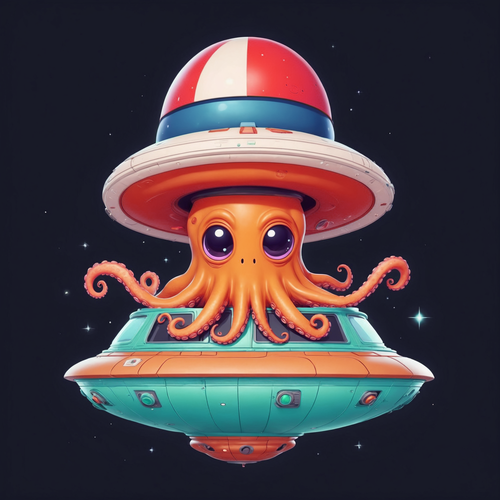 Mascot for Uranus Fudge Factory and General Store Design by Saa Design