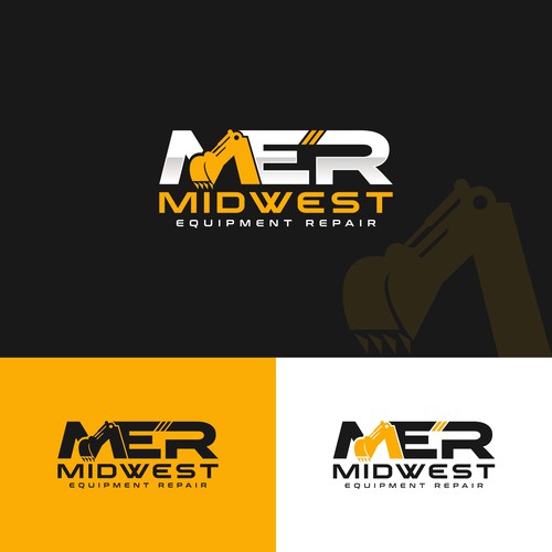 Need a modern logo for a heavy equipment service company Design by be.Infantry