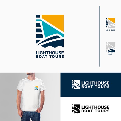 Zzoe IggiさんのLighthouse Boat Toursデザイン