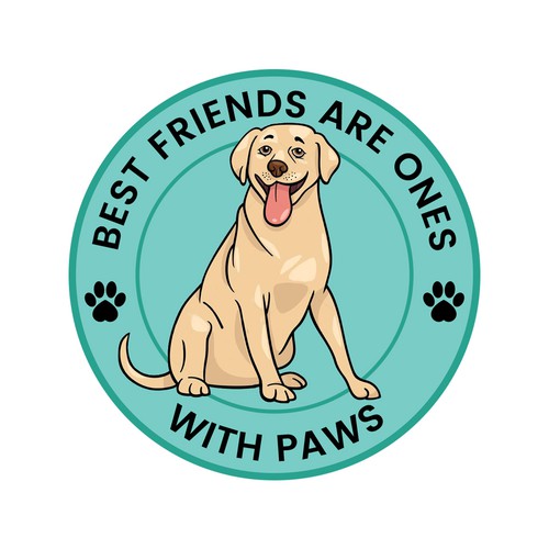 Design an amazing sticker for passionate dog owners and dog lovers Design by Xnine