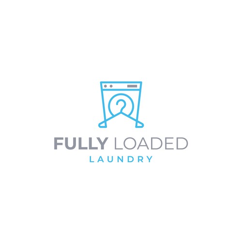 Laundromat logo design needed Design by Esui Studio