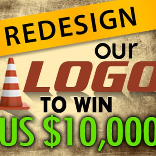 Logo / Graphic to promote US$10,000 Logo Design Competition Design by renidon