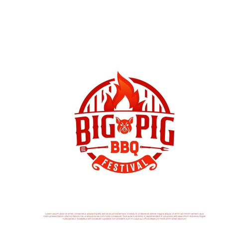 Design a logo for the BIG PIG BBQ Contest Design by Cecilia0409