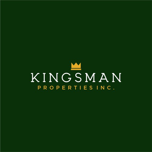 Kingsman Properties logo Design by HandriSid