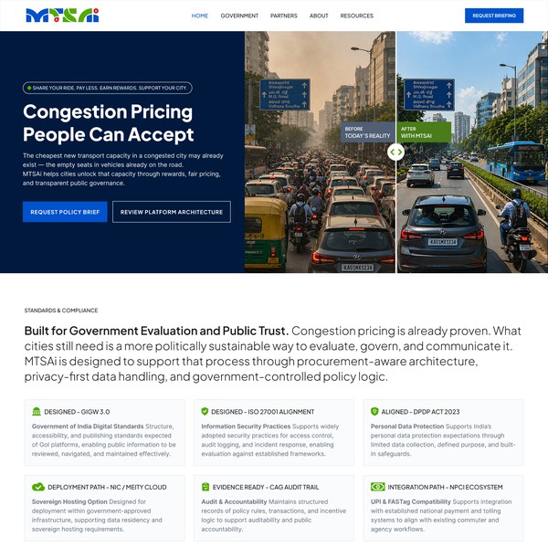 Modern Business Consulting Website Design