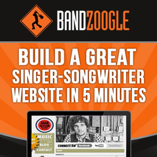 Bandzoogle needs a new banner ad Design by vineet5