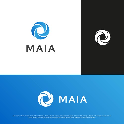 AI Group at MIT logo, looking for logo that will appeal to technical students. Diseño de Adhe Kurniawan