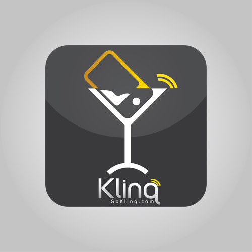 Klinq needs an amazing ios icon Diseño de WakkaWakka