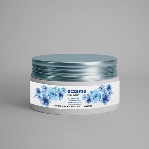 Create a cute, Instagram-friendly, trustworthy skin cream label Design by se7en designs