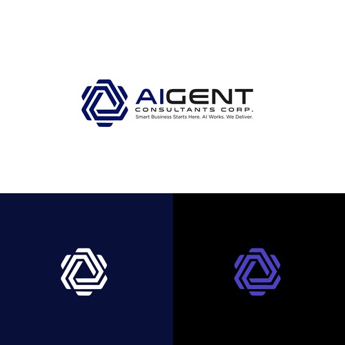 AI Agent Company: Appealing to small to medium sized businesses. Design by Vaart™